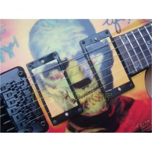 Custom Shop ESP Karloff Mummy Black Electric Guitar #4 image