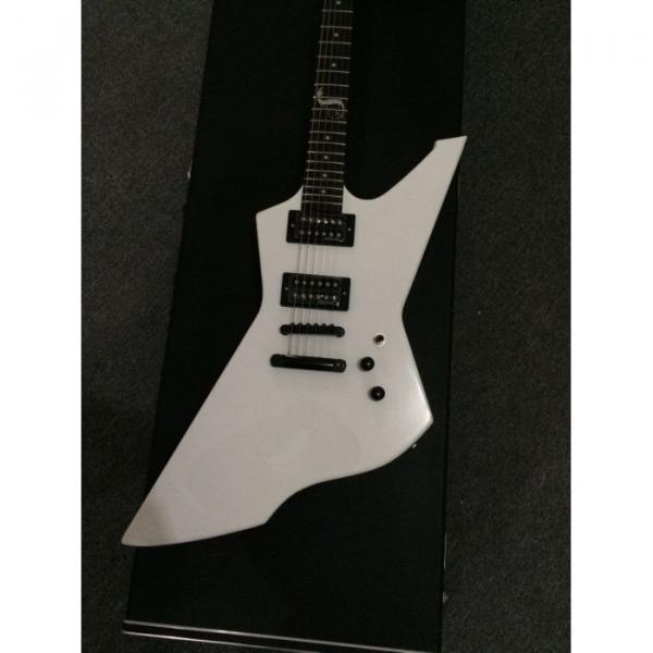 Custom Shop ESP James Hetfield Snakebyte White Electric Guitar #1 image