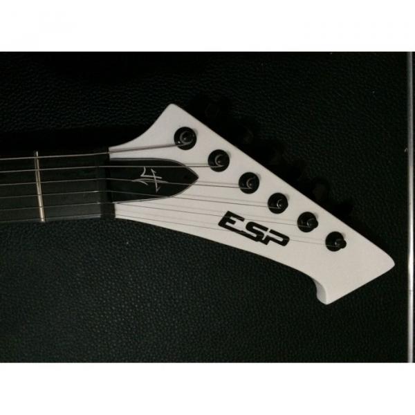 Custom Shop ESP James Hetfield Snakebyte White Electric Guitar #2 image