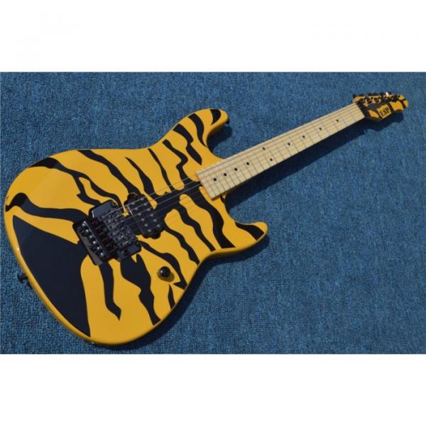 Custom Shop ESP George Lynch 6 String Yellow Tiger Electric Guitar #2 image