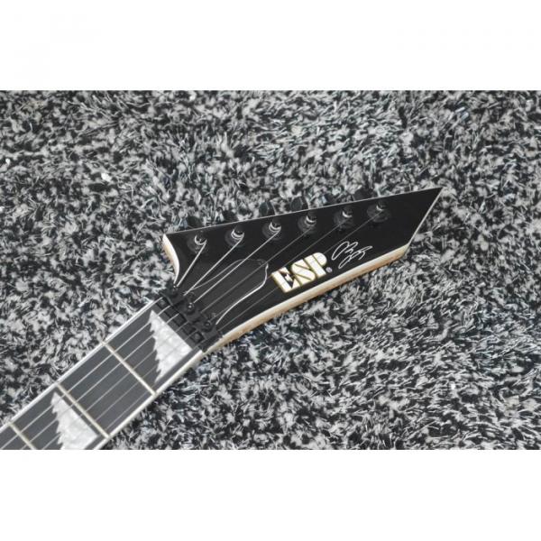 Custom Shop ESP Alexi Laiho Cream Black Electric Guitar Flying V #2 image