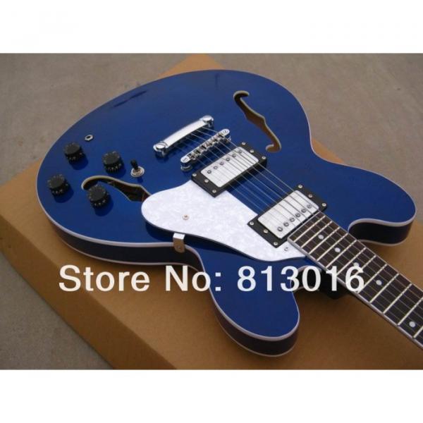 Custom Shop ES335 LP Pelham Blue Electric Guitar #2 image
