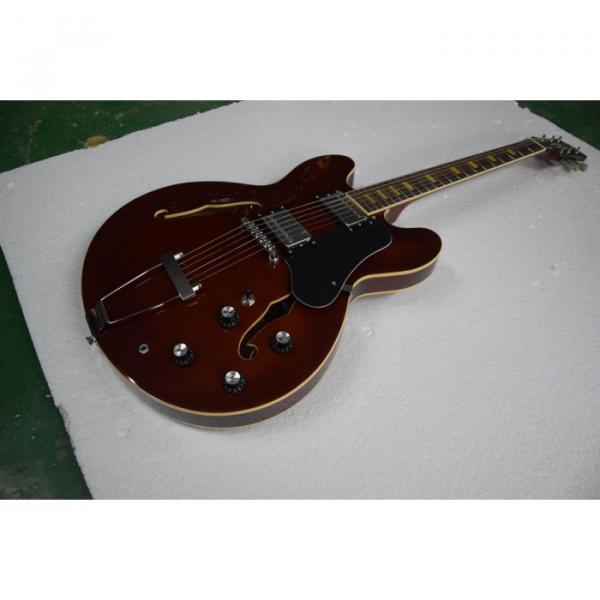 Custom Shop ES335 Historic Walnut Brown Electric Guitar #2 image