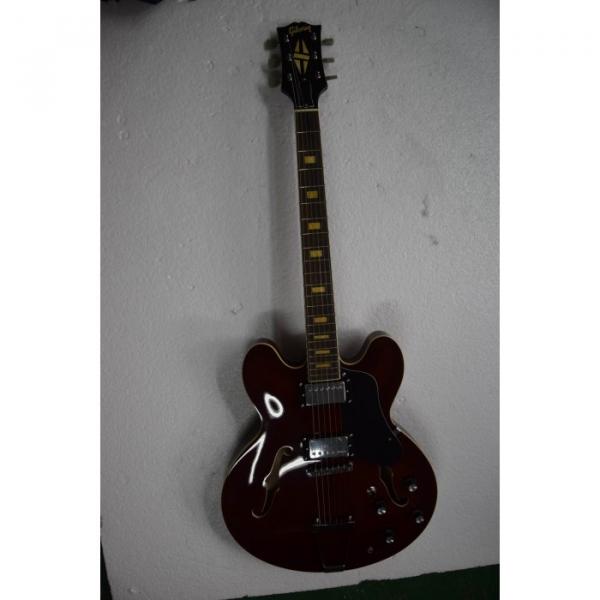 Custom Shop ES335 Historic Walnut Brown Electric Guitar #5 image