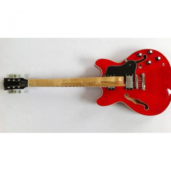 Custom Shop ES339 Antique Red Electric Guitar #3 image