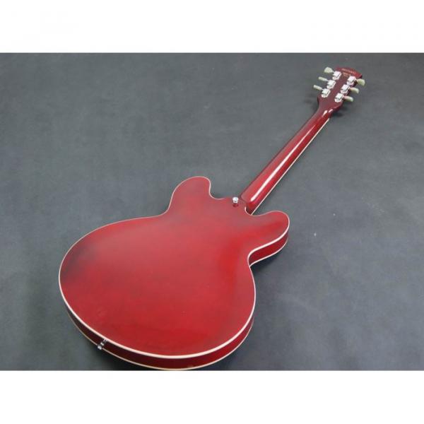 Custom Shop ES335 VOS Burgundy Red Jazz Electric guitar #3 image