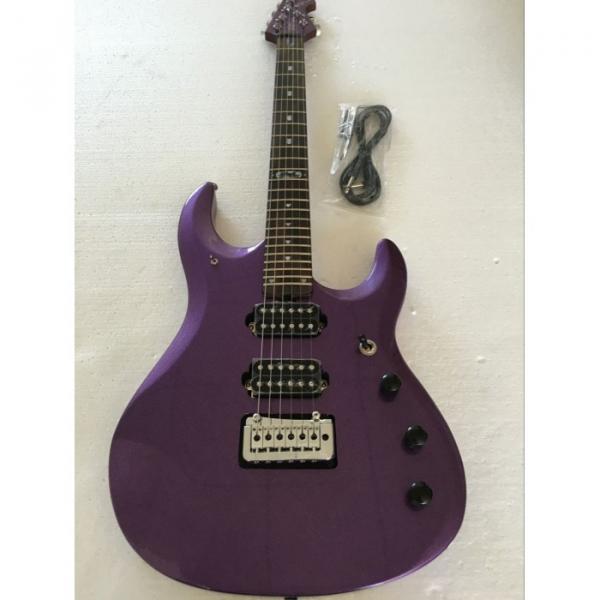 Custom Shop Ernie Ball Musicman Purple Electric Guitar #1 image