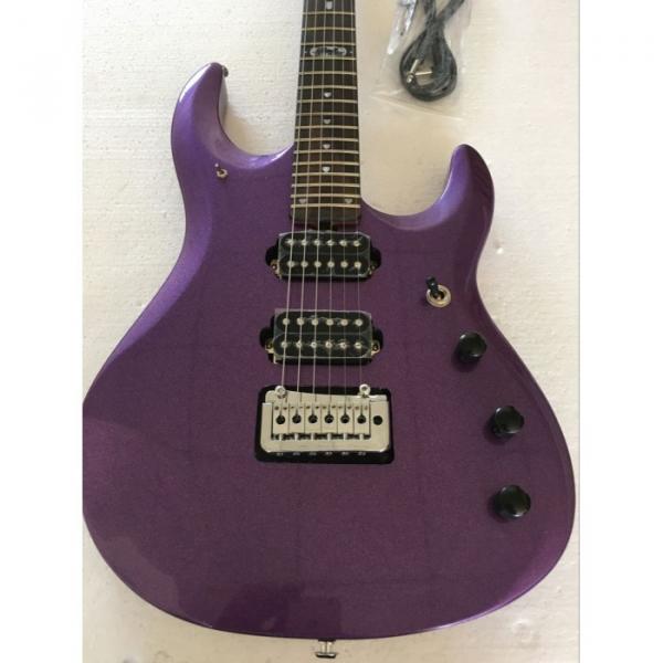 Custom Shop Ernie Ball Musicman Purple Electric Guitar #4 image