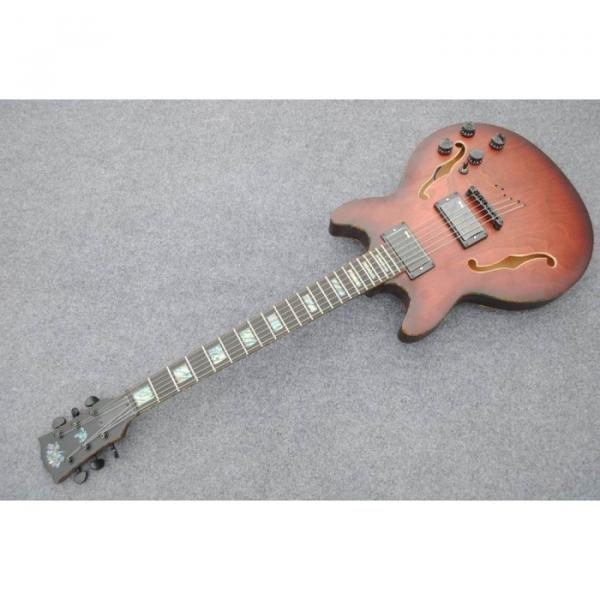 Custom Shop ES 339 Fhole Natural Brown Electric Guitar #1 image