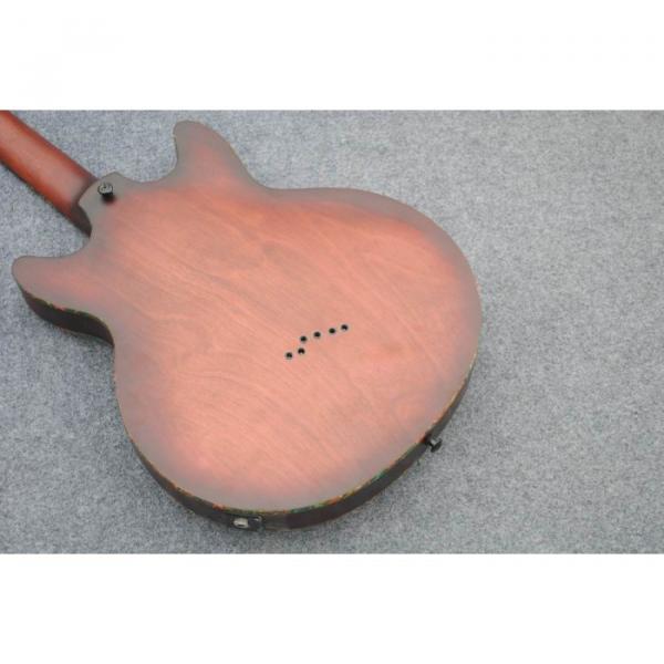 Custom Shop ES 339 Fhole Natural Brown Electric Guitar #3 image