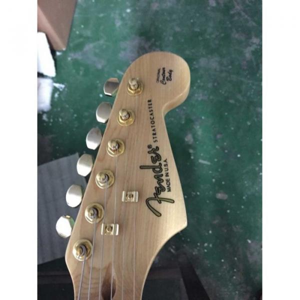 Custom Shop Eric Johnson White Fender Stratocaster Electric Guitar #4 image