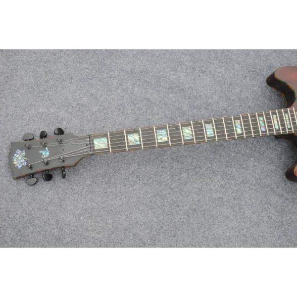 Custom Shop ES 339 Fhole Natural Brown Electric Guitar #4 image