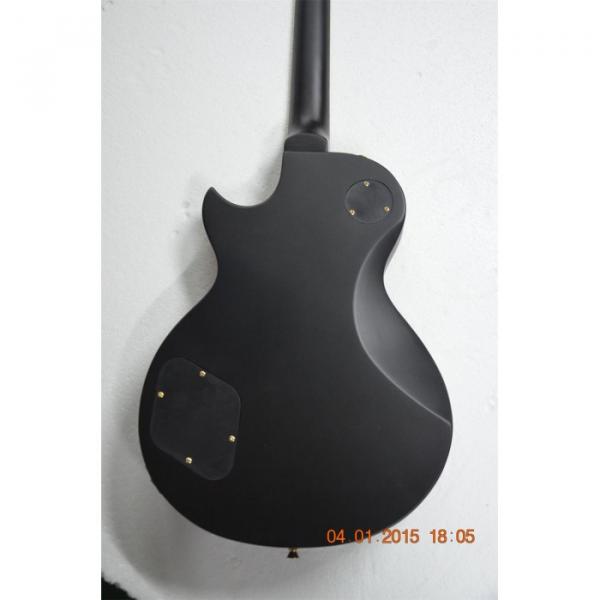 Custom Shop Eclipse ESP Matte Black Electric Guitar #3 image