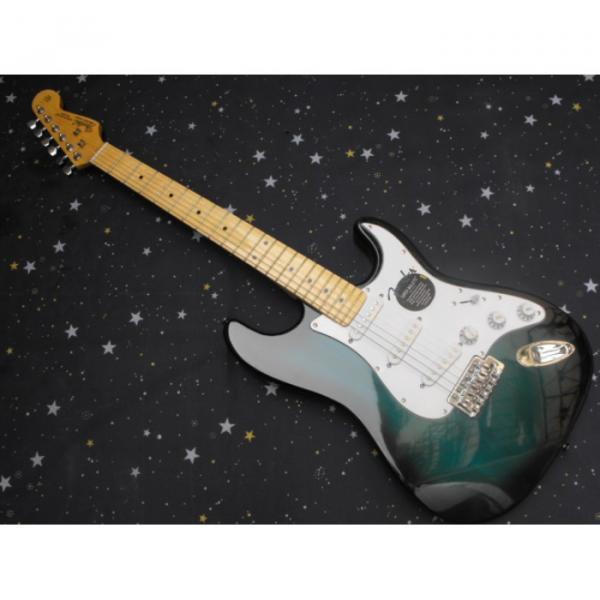 Custom Shop Eric Clapton Black Fender Stratocaster Electric Guitar #1 image