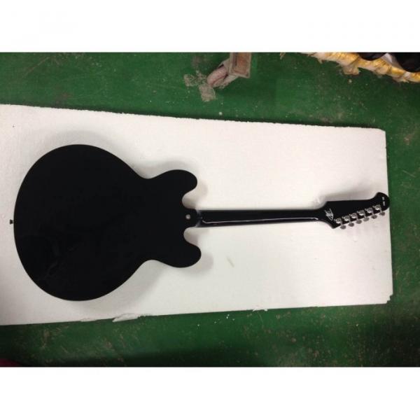 Custom Shop Dave Grohl DG 335 Pelham Black Electric Guitar #4 image