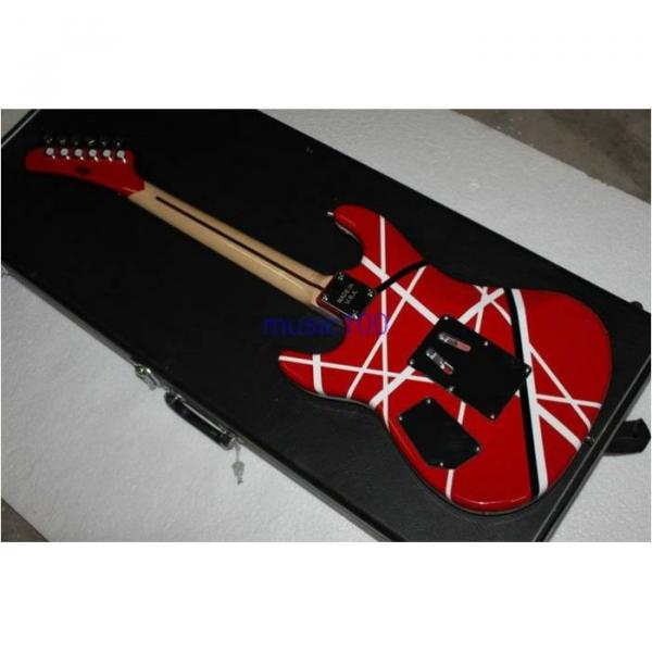 Custom Shop EVH 5150 Black White Stripes Electric Guitar #8 image