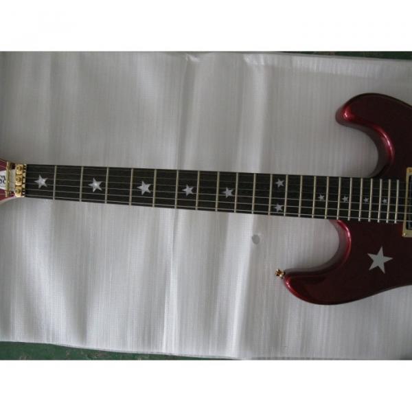Custom Shop Dark Red Electric Guitar #5 image