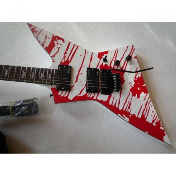 Custom Shop Dan Jacobs LTD Blood Spatter Electric Guitar #1 image