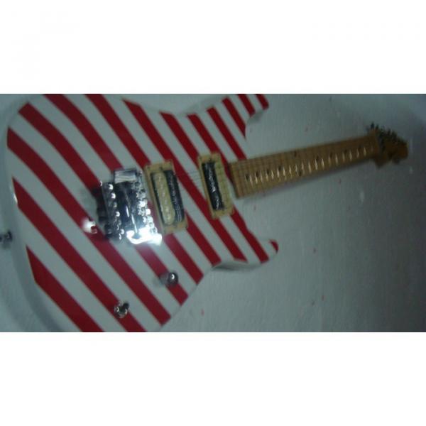 Custom Shop Charvel Stripe Red Electric Guitar #2 image