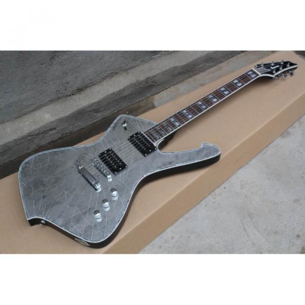 Custom Shop Crystal Iceman Ibanez Abalone Electric Guitar #1 image