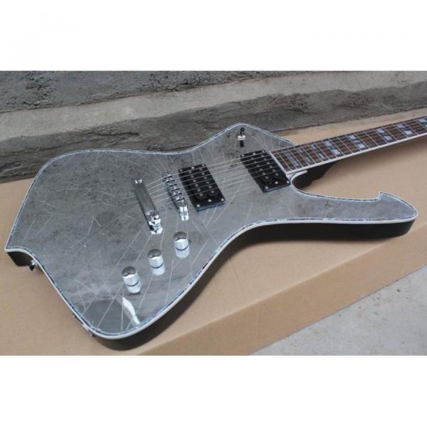 Custom Shop Crystal Iceman Ibanez Abalone Electric Guitar #4 image