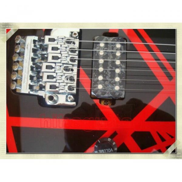 Custom Shop Charvel Black Red Electric Guitar #2 image