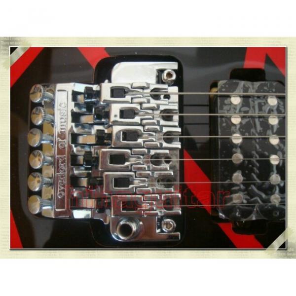 Custom Shop Charvel Black Red Electric Guitar #3 image