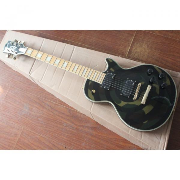 Custom Shop Camo LP Electric Guitar #2 image