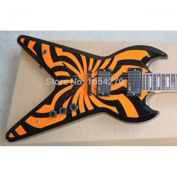 Custom Shop Buzzsaw LP Zakk Wylde Orange SGV Electric Guitar #1 image