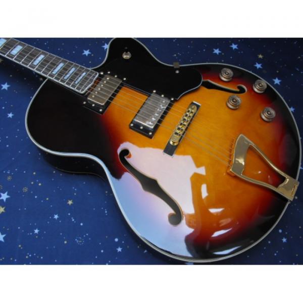 Custom Shop Byrdland Regular Cutaway LP Honeyburst Electric Guitar #4 image
