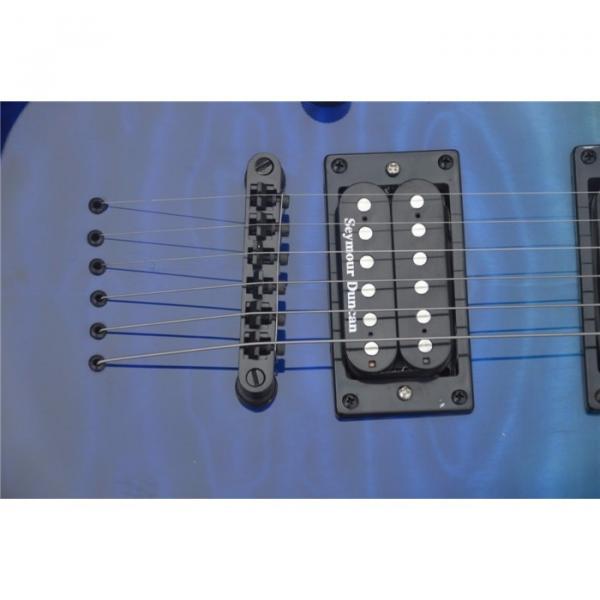 Custom Shop Blue Veneer Quilted Maple Top Electric Guitar #4 image