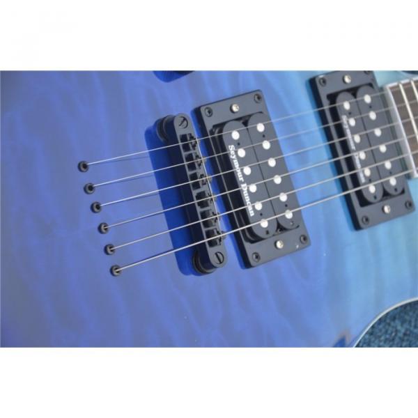 Custom Shop Blue Veneer Quilted Maple Top Electric Guitar #5 image