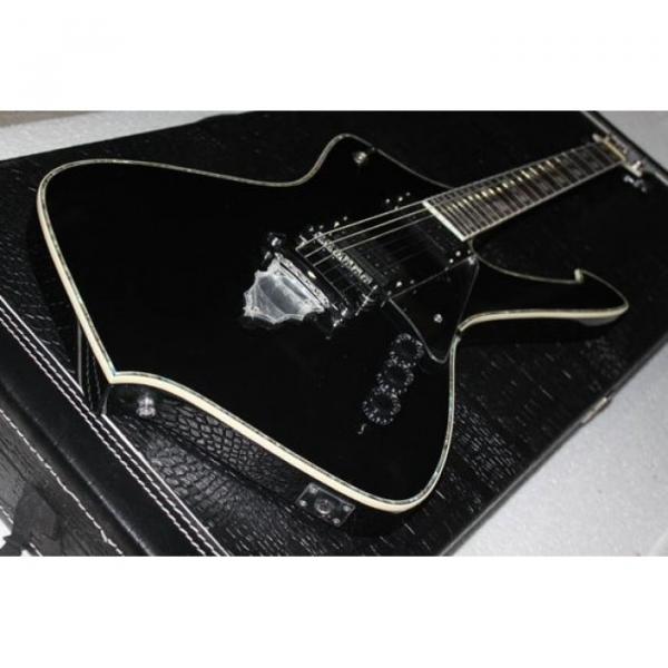 Custom Shop Black Paul Stanley Ibanez Electric Guitar #4 image