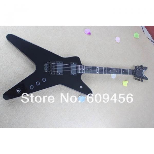 Custom Shop Black Strange Electric Guitar #3 image