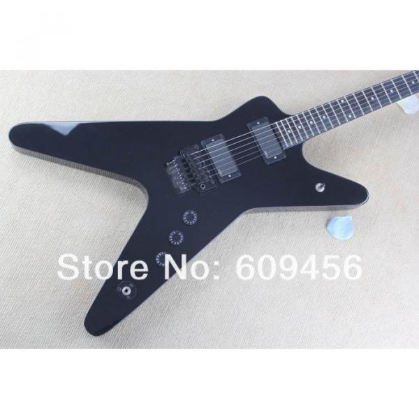 Custom Shop Black Strange Electric Guitar #4 image