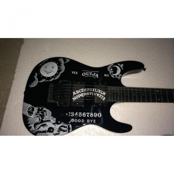 Custom Shop Black Kirk Hammett Ouija Electric Guitar #1 image