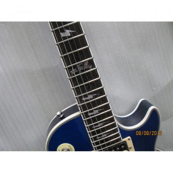 Custom Shop Blue Ace Frehley LP Electric Guitar #4 image