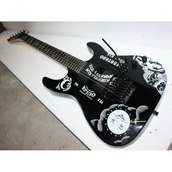 Custom Shop Black Kirk Hammett Ouija Electric Guitar #3 image