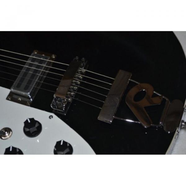Custom Shop Black Rickenbacker 620 Left Handed Electric Guitar #5 image