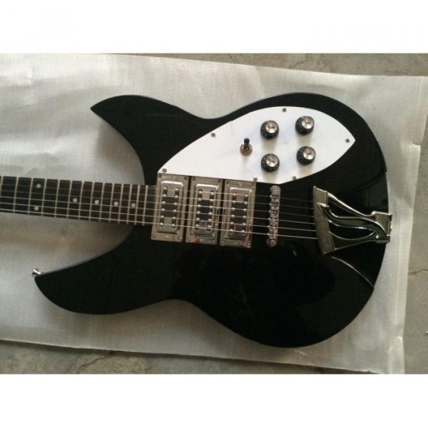 Custom Shop Black Rickenbacker 6 Strings 325 Electric Guitar #1 image