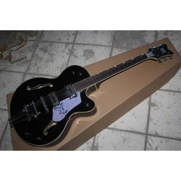 Custom Shop Black Falcon Gretsch Jazz Electric Guitar #4 image