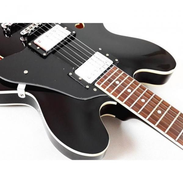 Custom Shop Black ES335 VOS Jazz Electric guitar #2 image