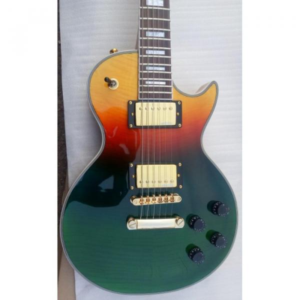 Custom Shop Al Di Meola Prism AAA Flame Maple Top Electric Guitar #1 image