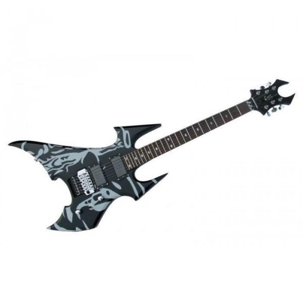 Custom Shop Avenge Black Gray Design BC Rich Electric Guitar #1 image