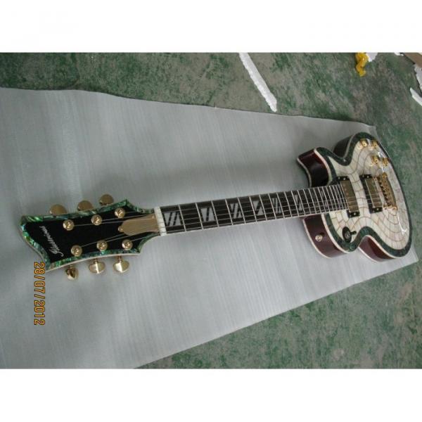 Custom Shop Abalone Handmade Electric Guitar MOP #4 image