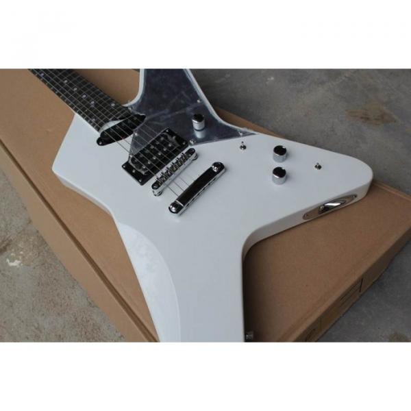 Custom Shop 6 String White Crying Star ESP Electric Guitar #2 image