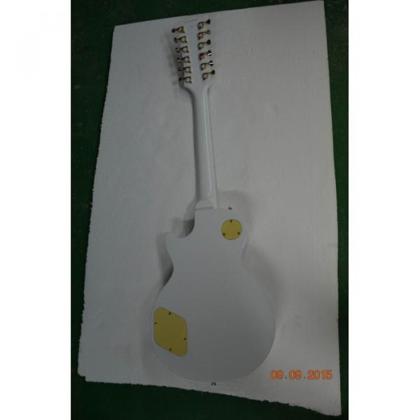 Custom Shop 12 String Arctic White LP Electric Guitar #3 image