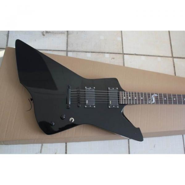 Custom Shop  ESP Snake Byte Black Electric Guitar #5 image