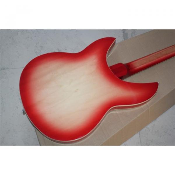Custom Shop 12 String Fireglo Red 380 Electric Guitar #4 image