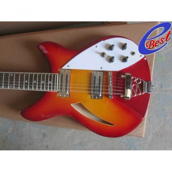 Custom Rickenbacker 330 12 Strings Sun Burst Electric Guitar #4 image